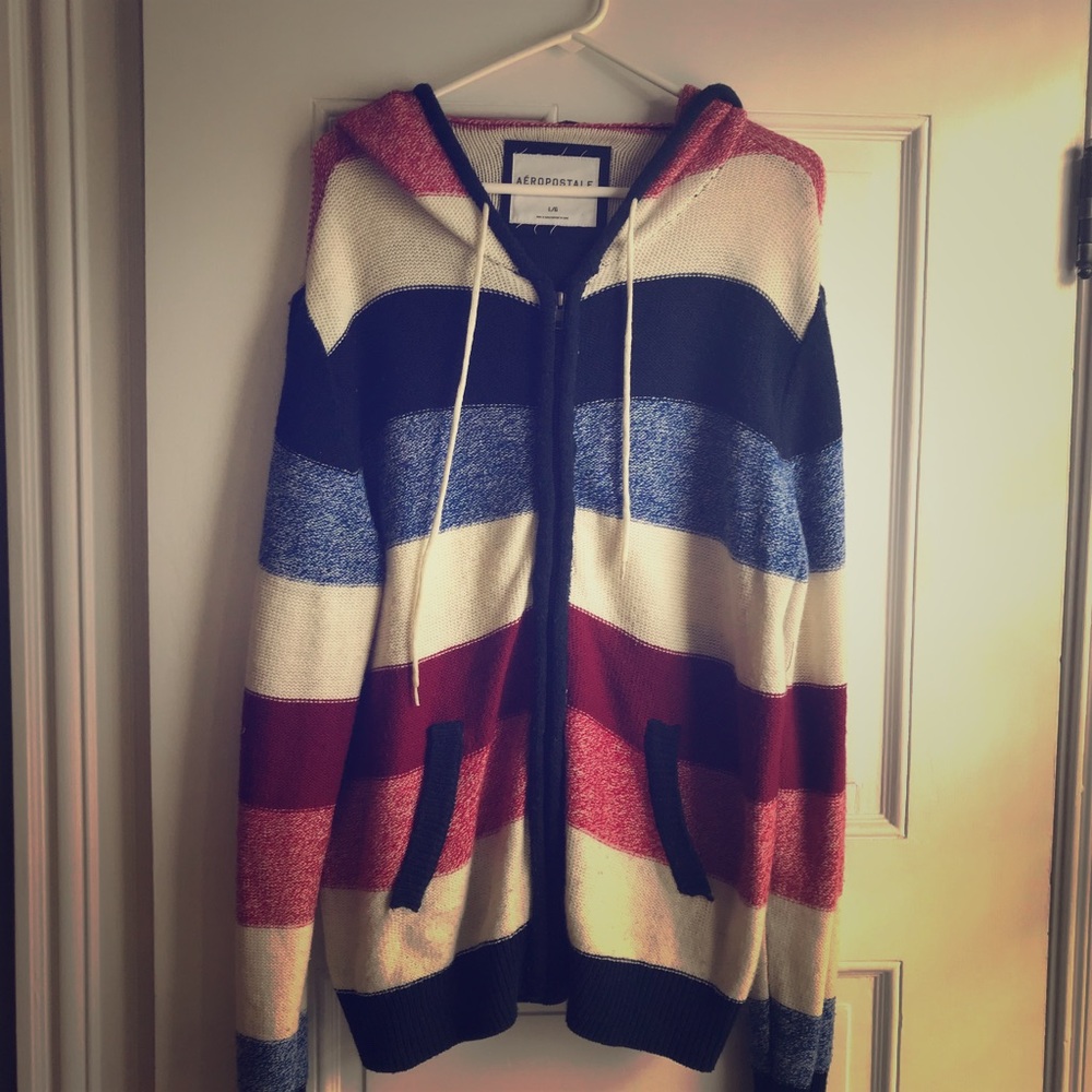 Aeropostale Men’s Full-Zip Sweater